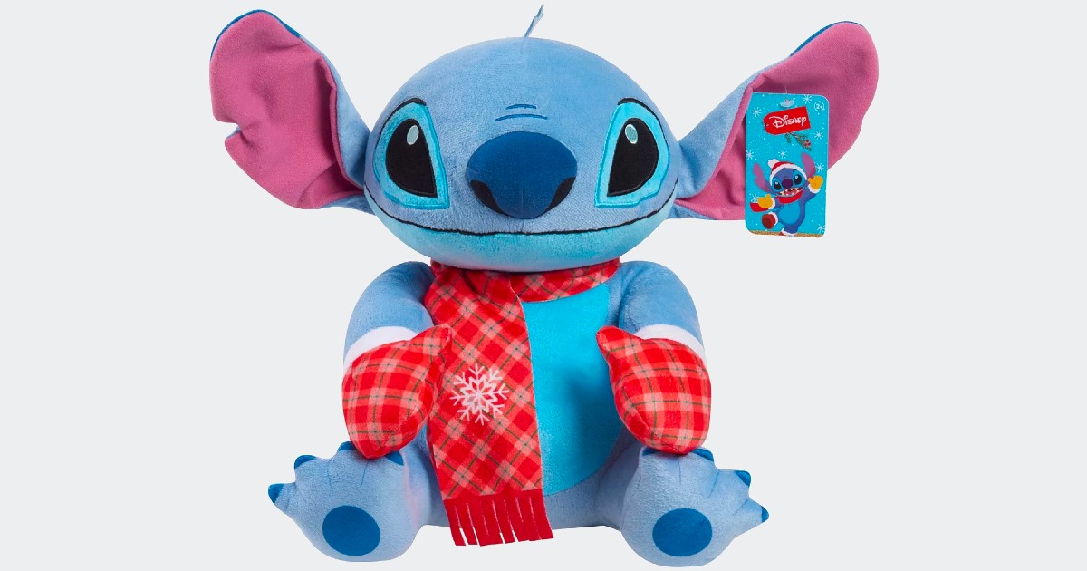 Disney Holiday Stich Plush