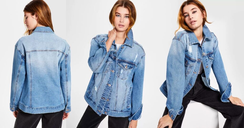 MACYS JEAN JACKET
