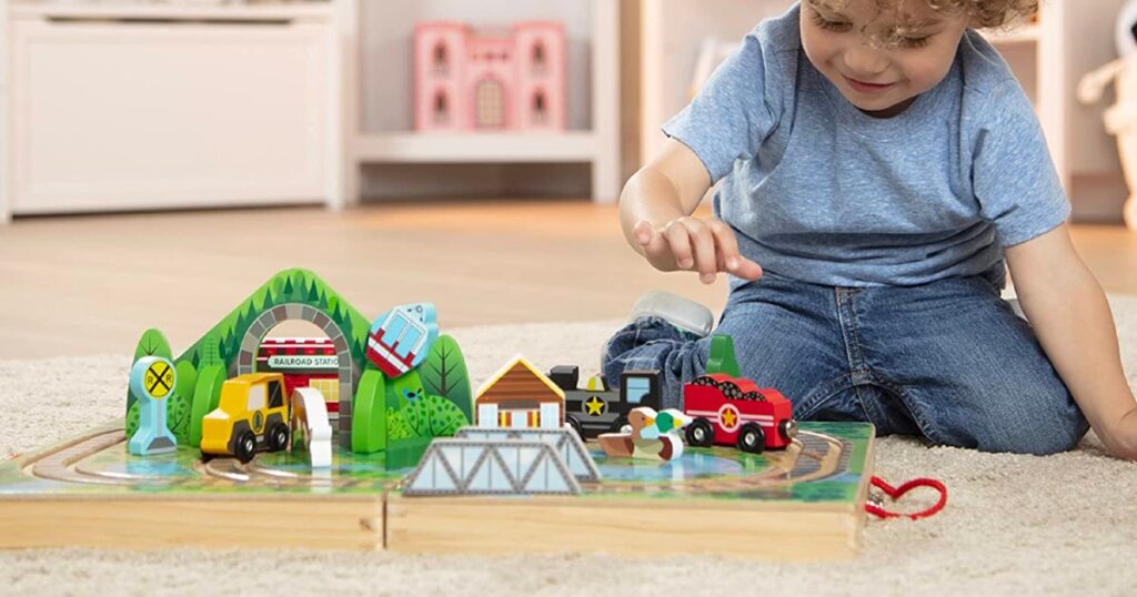 Melissa Doug Railroad