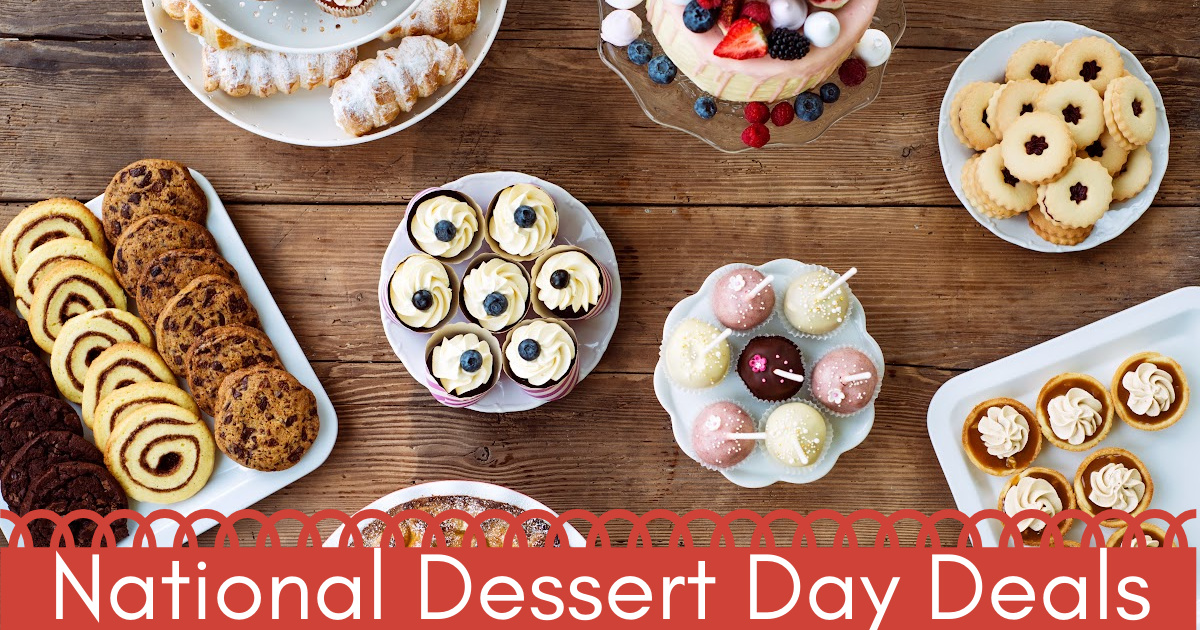 National Dessert Day is October 14th Freebies & Deals The Freebie