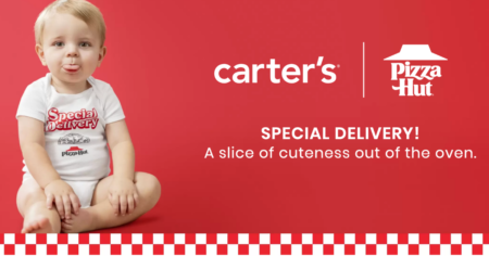 carters pizza hut collab