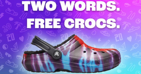 free crocs
