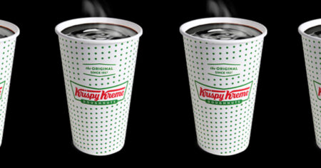krispy kreme hot coffee