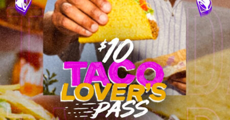Free Taco Lover's Pass from Taco Bell - The Freebie Guy®