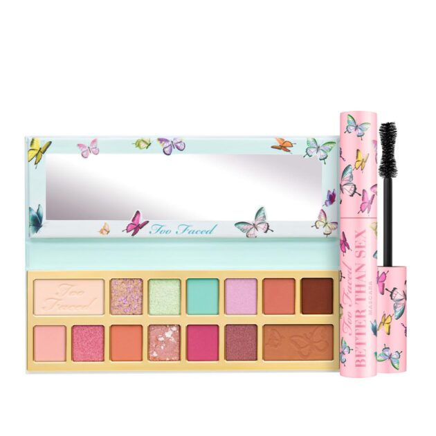 too faced too femme eyeshadow palette and better than s d
