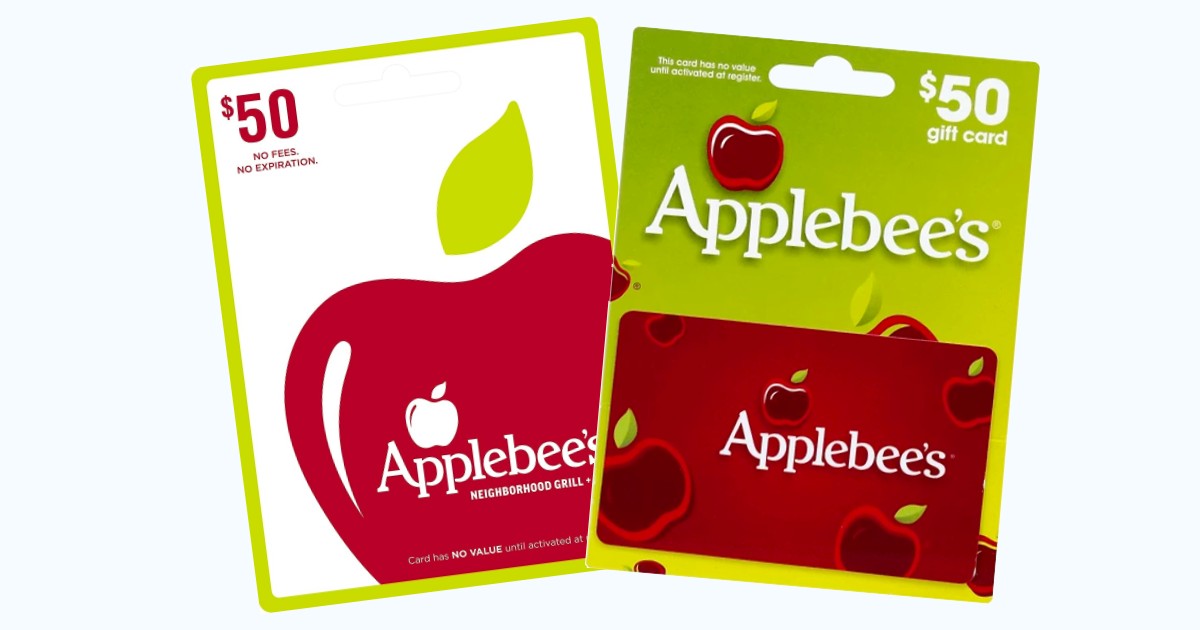 $50 Applebee's Gift Card For Only $40 at Amazon - The Freebie Guy® ️️️
