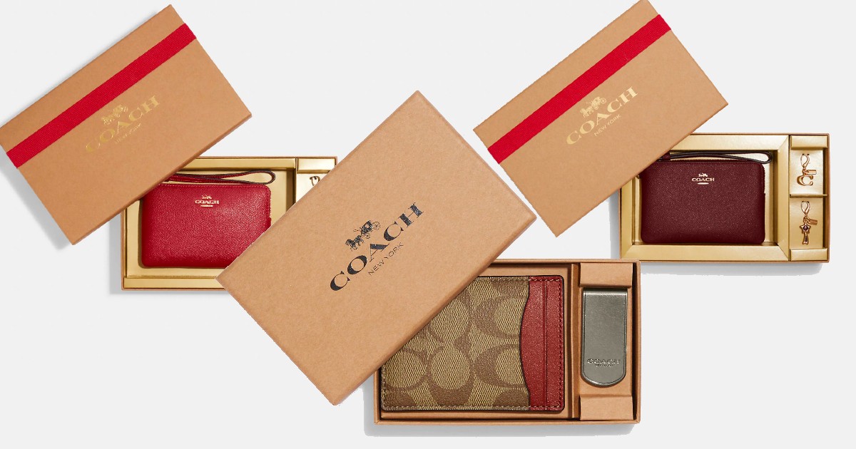 Coach Outlet 60 Off Boxed Gift Sets + Extra 25 Off at Checkout