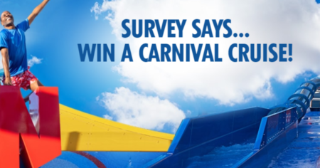 Carnival Family Feud Sweepstakes