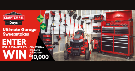 Craftsman Sweepstake