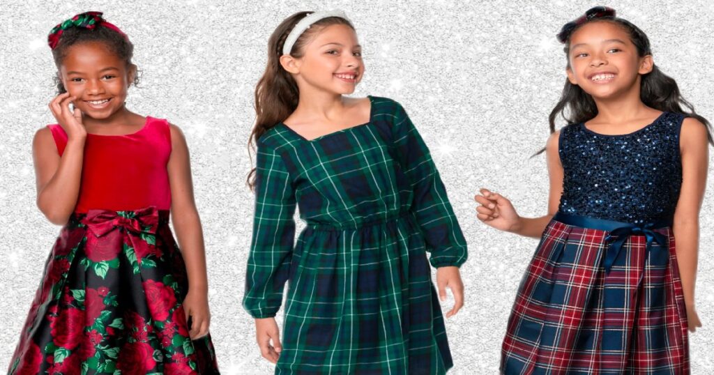 The Children's Place Christmas Dresses as Low as 12.99 (Reg. 33