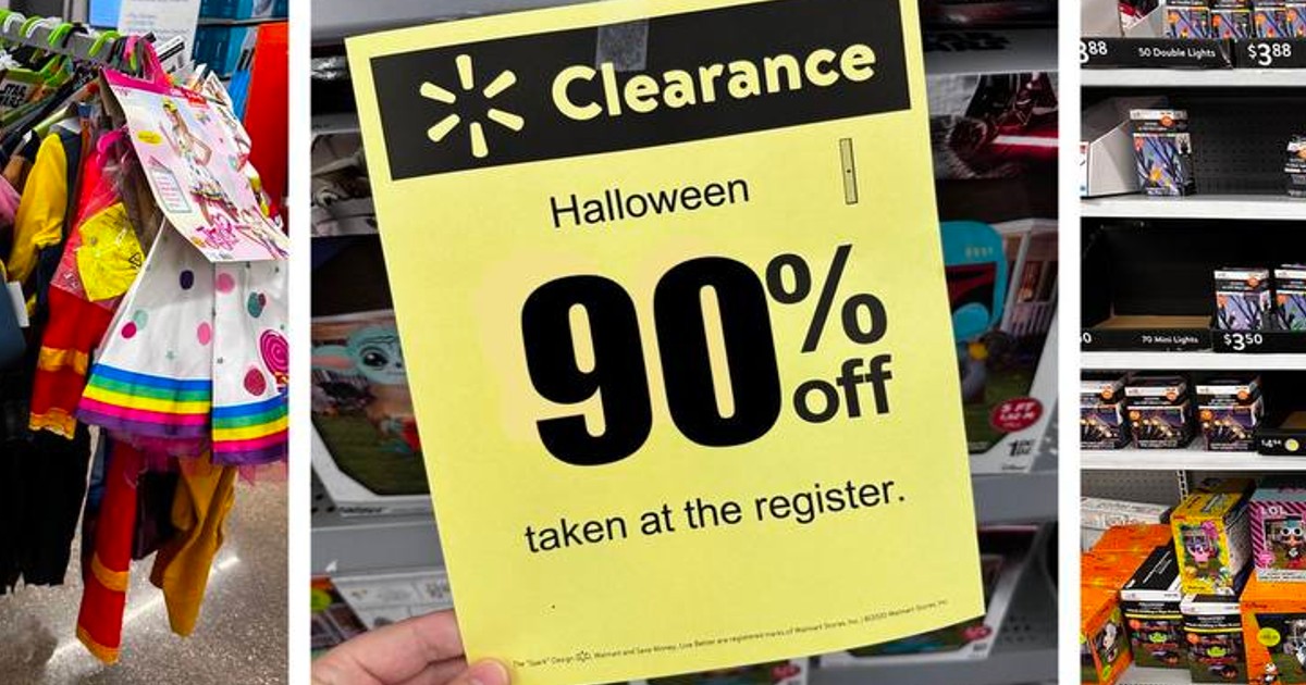 Walmart 90 Off Halloween Clearance The Freebie Guy®