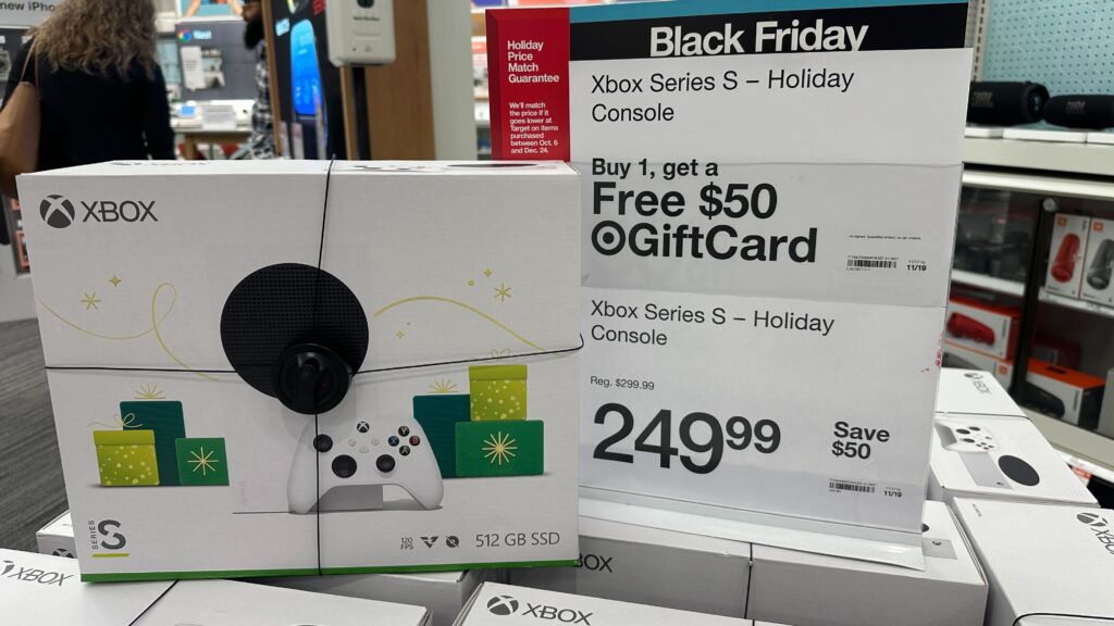Target Xbox Series S Holiday Console Only $199.99 After Gift Card (Reg.  $300) The Freebie Guy®