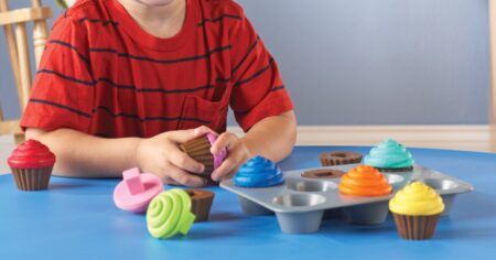 Learning Resources Smart Snacks Shape Sorting Cupcakes