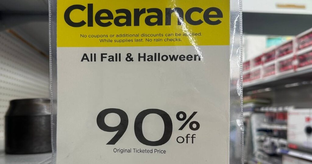 Michaels clearance