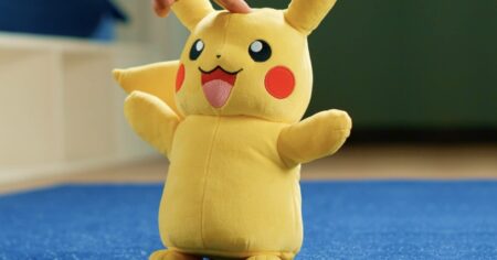 Pokemon Electric Charge Pikachu Plush