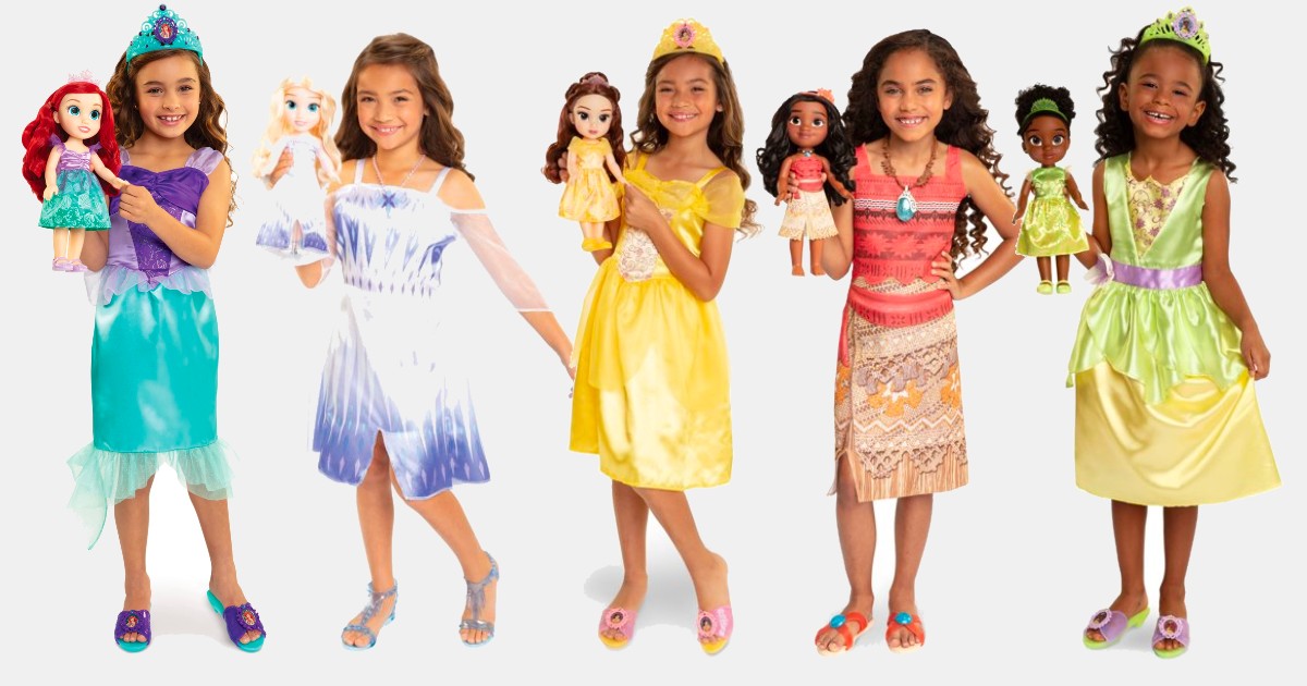 Walmart Disney Princess Toddler Doll with Child Size Dress and