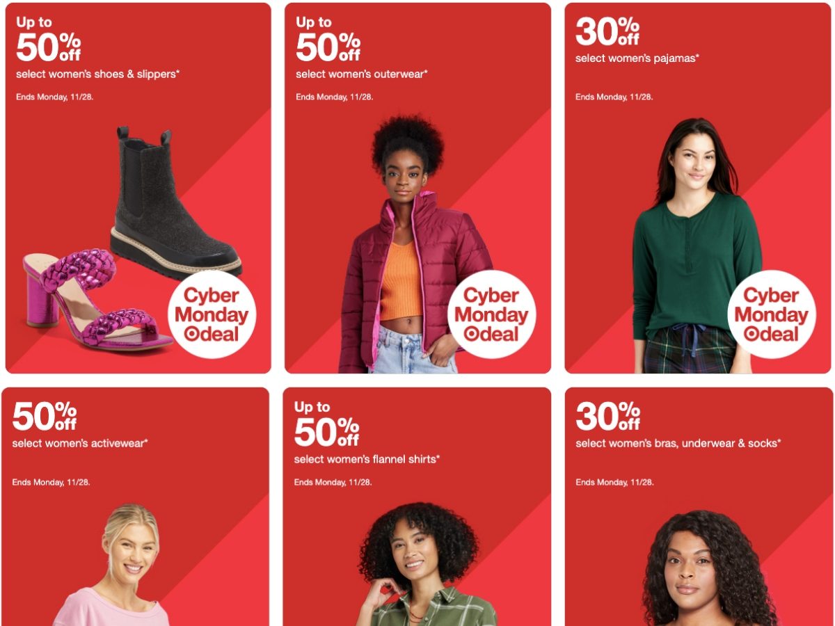 Target Cyber Monday Sale LIVE Now Save Up to 50 Off Toys, Clothing