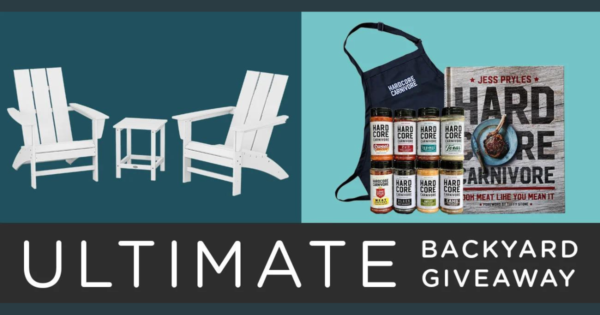 Polywood Ultimate Backyard Giveaway The Freebie Guy®