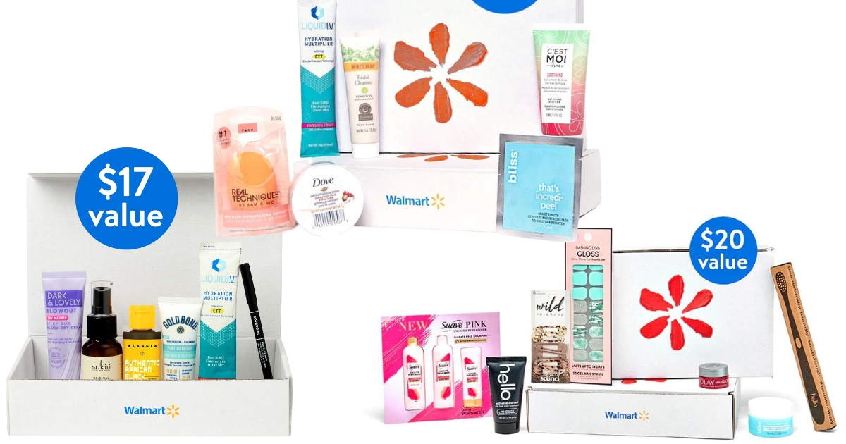 Walmart Beauty Boxes On Sale from 5 The Freebie Guy®
