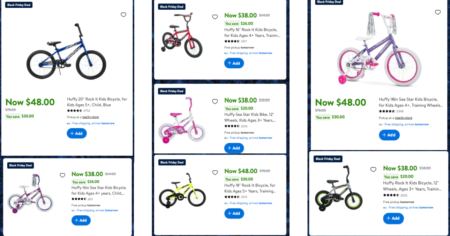 Walmart Black Friday Bikes