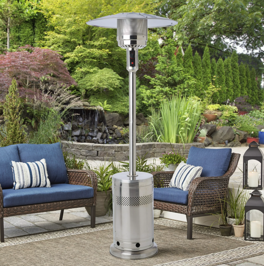 Walmart Black Friday Deal Mainstays Patio Heater Only 99 (Reg. 129