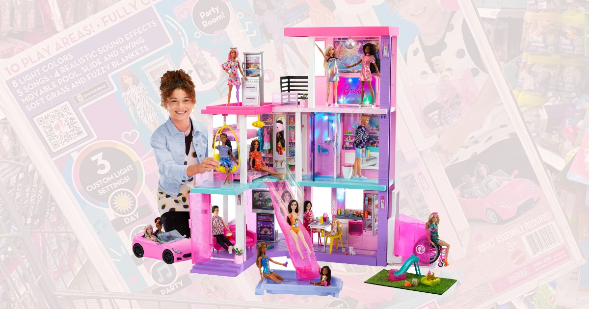 Barbie Deluxe Dreamhouse Doll House Playset Only $100 at Walmart (Reg. $275) - The Freebie Guy® ️️️