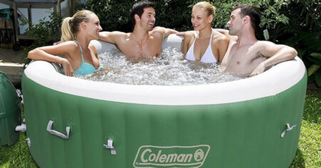 coleman hot tub