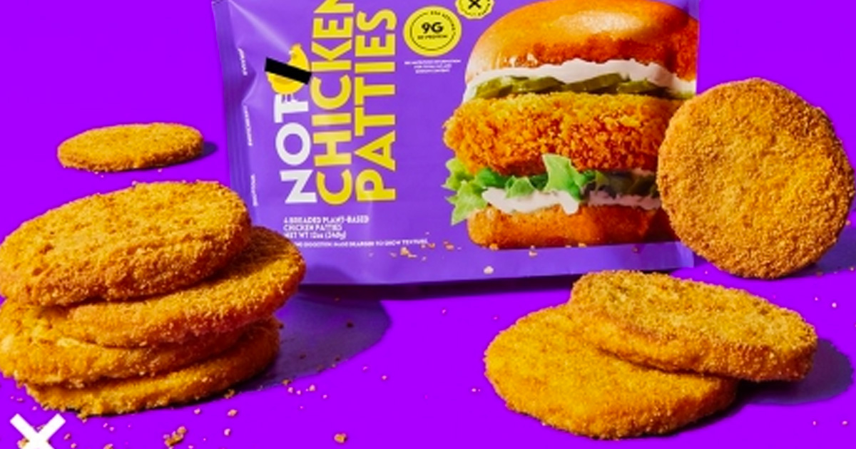 Possible Free PlantBased Chicken Patties by NotCo with Social Nature