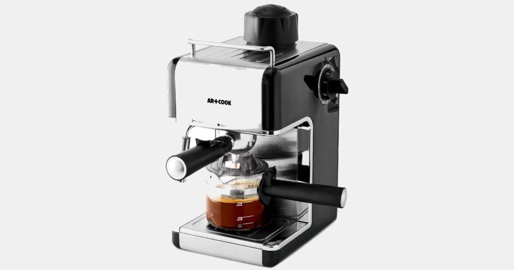 Macy's Art & Cook Espresso Coffee Machine Only 39.99 (Reg. 100