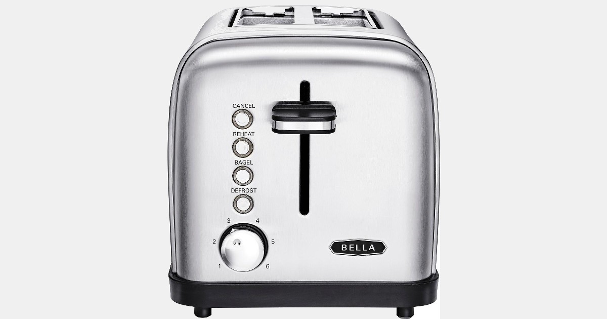 Bella Classics 2Slice WideSlot Toaster Only 14.99 (Reg. 35) The
