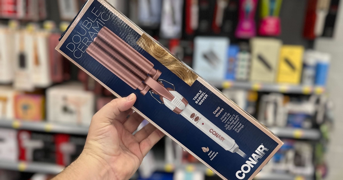 Conair Triple Barrel Curling Iron