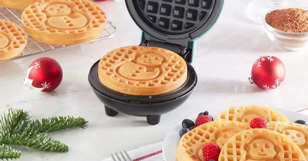 Dash Mini Waffle Maker, Dreidel