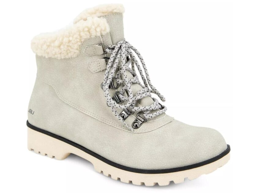 JBU Womens Blue Creek Water Resistant Lace Up Booties