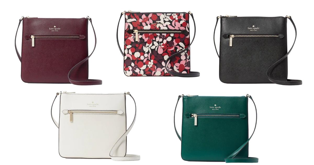 Kate Spade – Today Only Sadie North South Crossbody Only $59 (Reg. $299) +  Free Shipping - The Freebie Guy®
