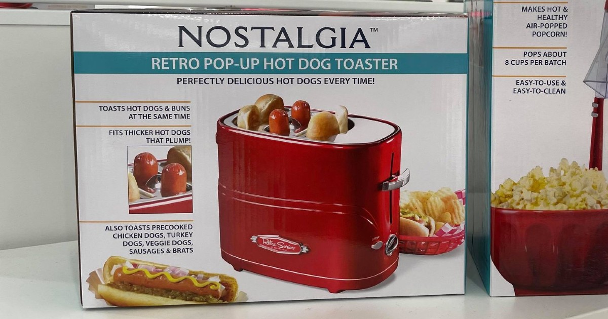 Nostalgia hot dog toaster