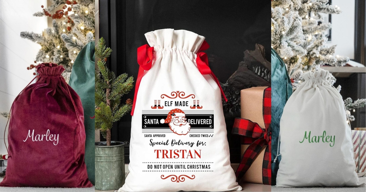 Jane.com - Personalized Santa Bags from $9.99 (Reg. $30) + Free ...