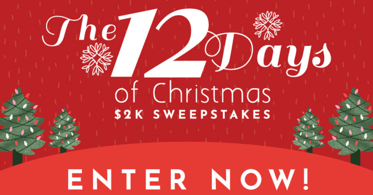 The Shophq’s 12 Days Of Christmas Sweepstakes The Freebie Guy