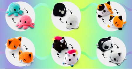 TeeTurtle Reversible Plushies