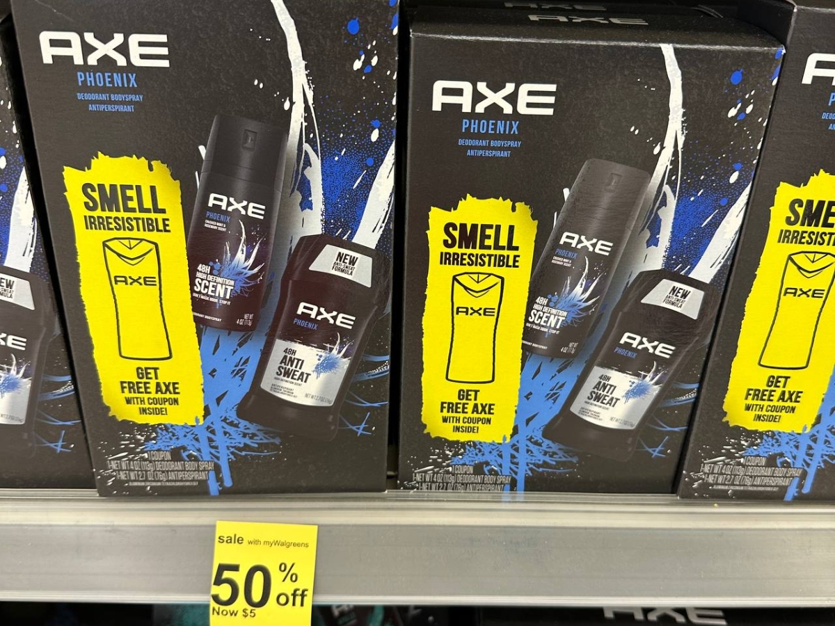 Walgreens FREE Axe Body Spray & Deodorant Gift Set w/ Purchase Coupon