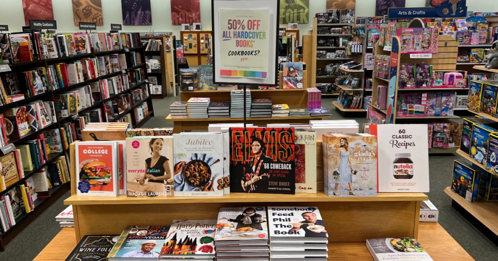 50% Hardcover Books at Barnes & Noble - The Freebie Guy® ️️️