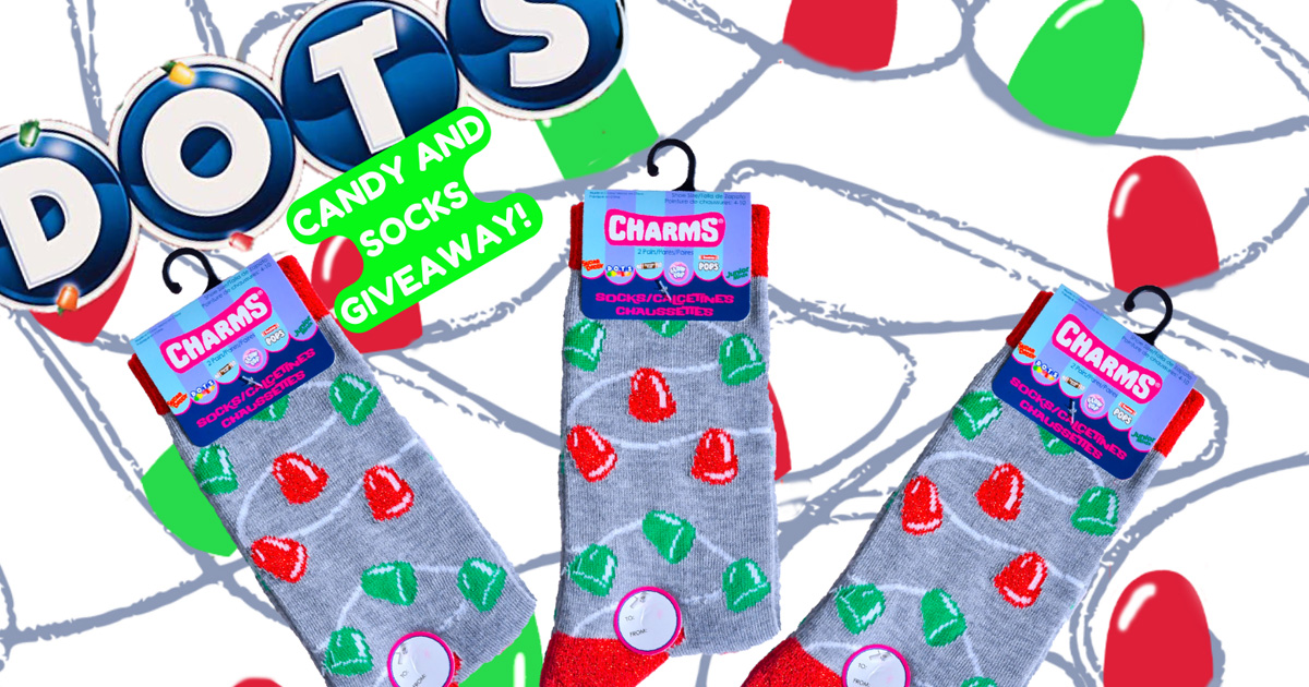 DOTS Candy and Socks Giveaway The Freebie Guy®