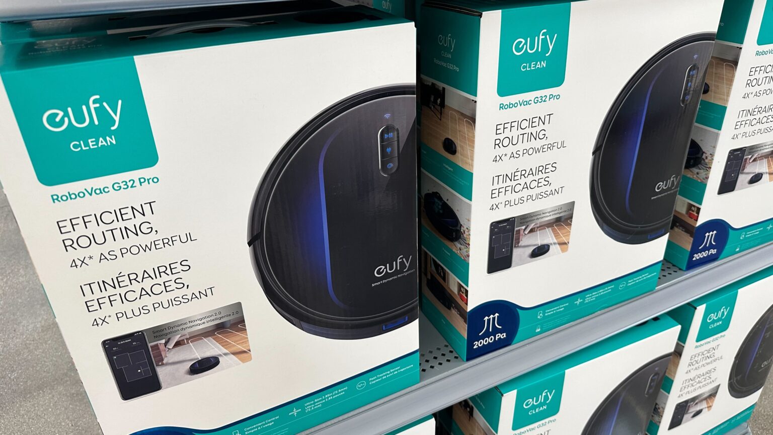 Walmart eufy Clean by Anker RoboVac G32 Pro Robot Vacuum Only 98