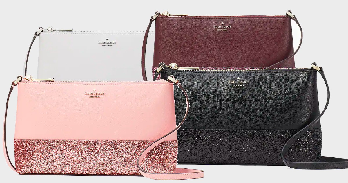 Kate Spade – Today Only Flash Glitter Crossbody Only $59 (Reg. $279) - The  Freebie Guy®