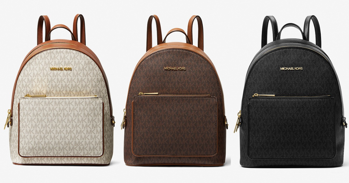 Michael Kors - Adina Medium Logo Backpack Now $129 - The Freebie Guy®