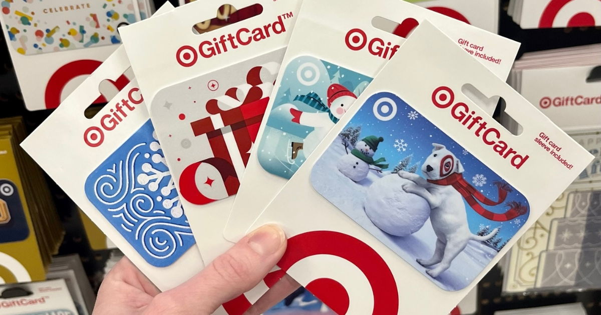 Target 10 Off Gift Card Purchases Today Only! The Freebie Guy