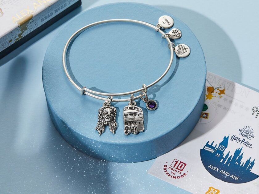 Alex and Ani Harry Potter Knight Bus Trio Charm Bangle