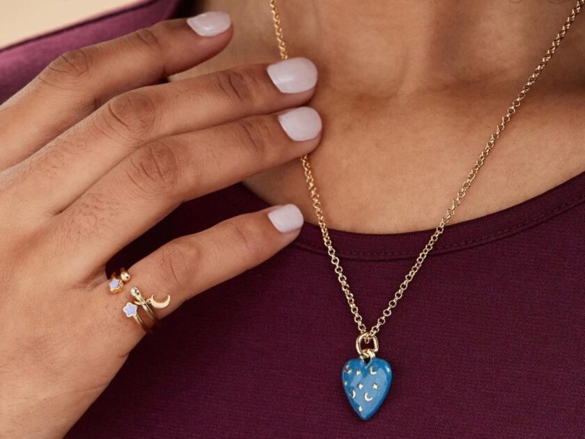 Alex and Ani Wish Upon a Star Necklace Ring Set