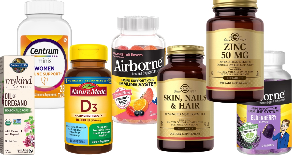 Amazon - Up to 50% Off Vitamin & Immunity Products + More Savings w ...