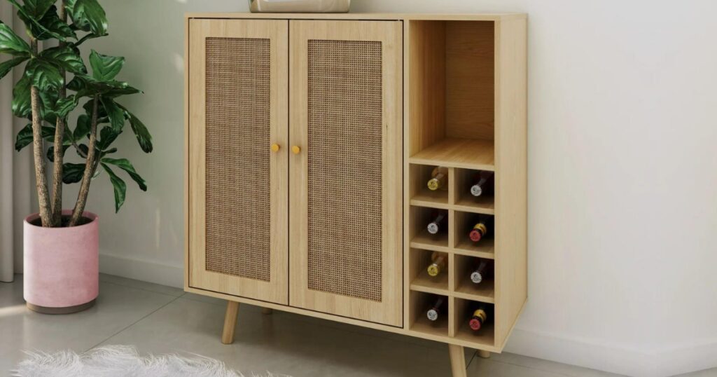 Walmart Rattan Bar with Wine Holder Only 183 (Reg. 250