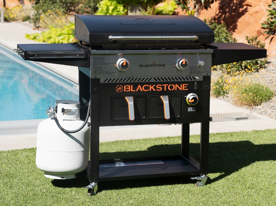 Blackstone Burner Propane Griddle with Air Fryer Combo